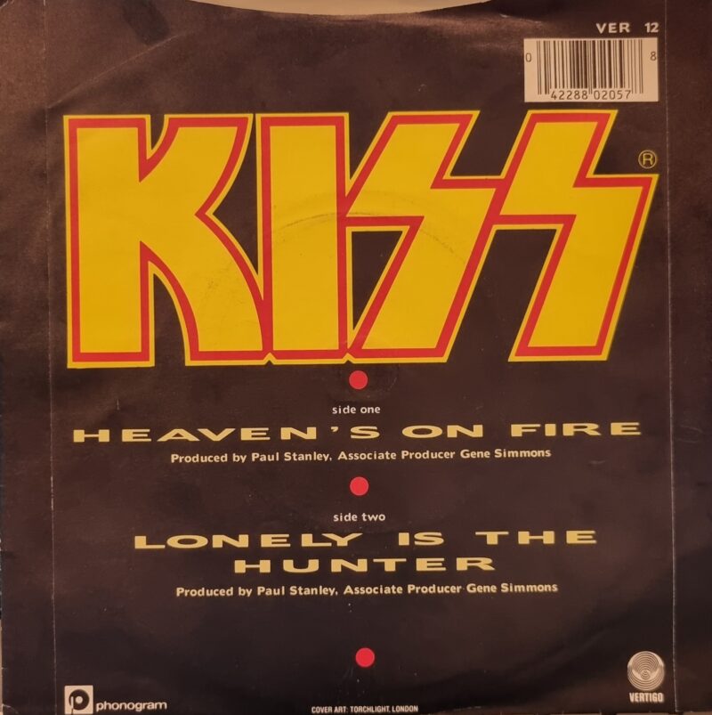 KISS - Heaven´s on fire - Image 2